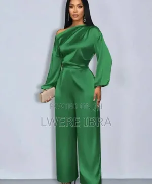 Gold and Green Jumpsuits for Women