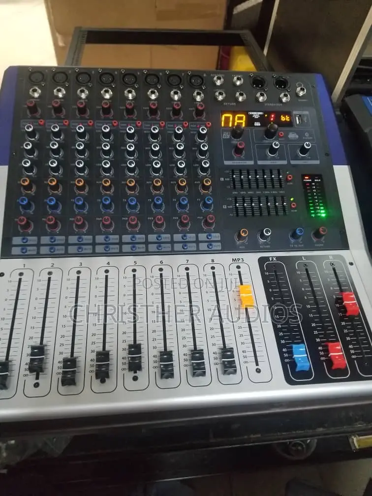 Kv8 Channel Amplified Mixers