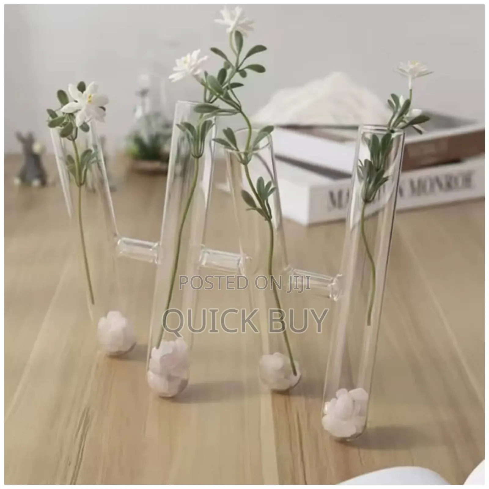New Decorative Clear Test Tube Flower Vase