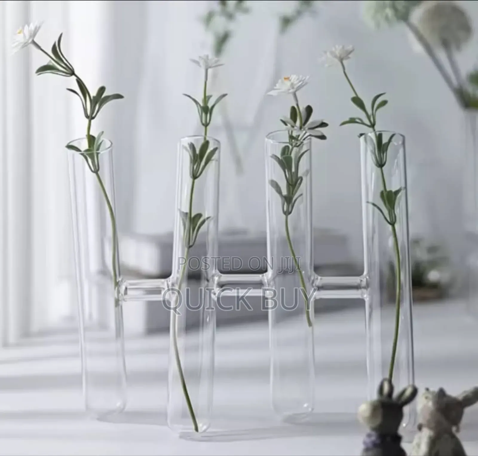 New Decorative Clear Test Tube Flower Vase