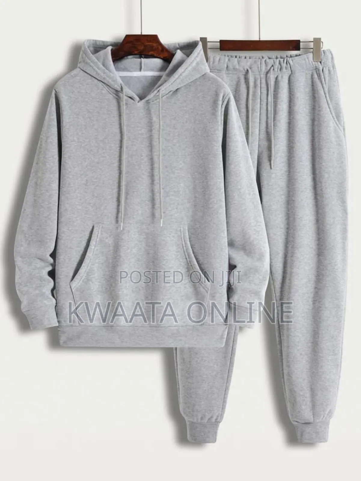 2piece Men's Tracksuit Cotton Set Hoodies-All Colors