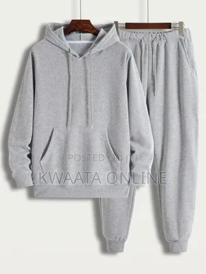 2piece Men's Tracksuit Cotton Set Hoodies-All Colors