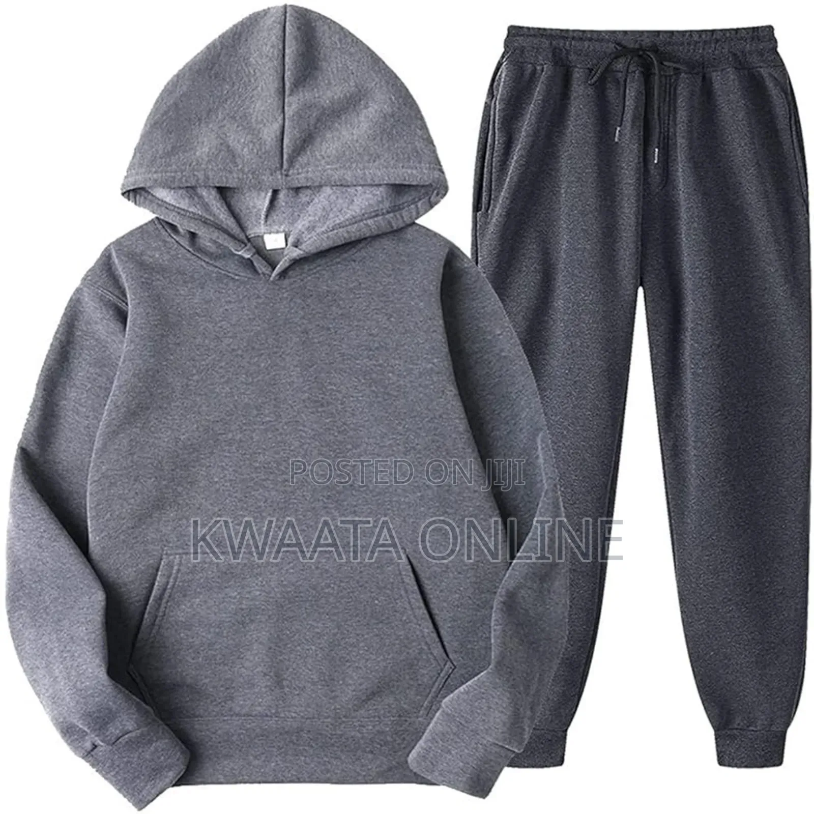 2piece Men's Tracksuit Cotton Set Hoodies-All Colors