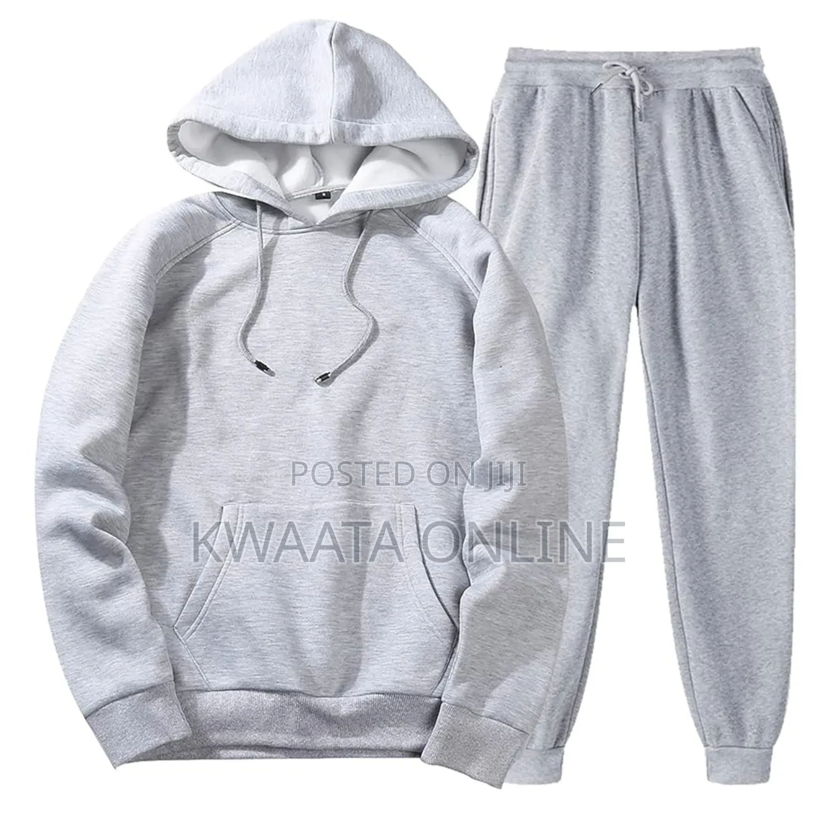 2piece Men's Tracksuit Cotton Set Hoodies-All Colors