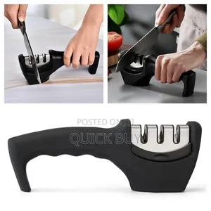 New 3-Stage Knife Sharpener
