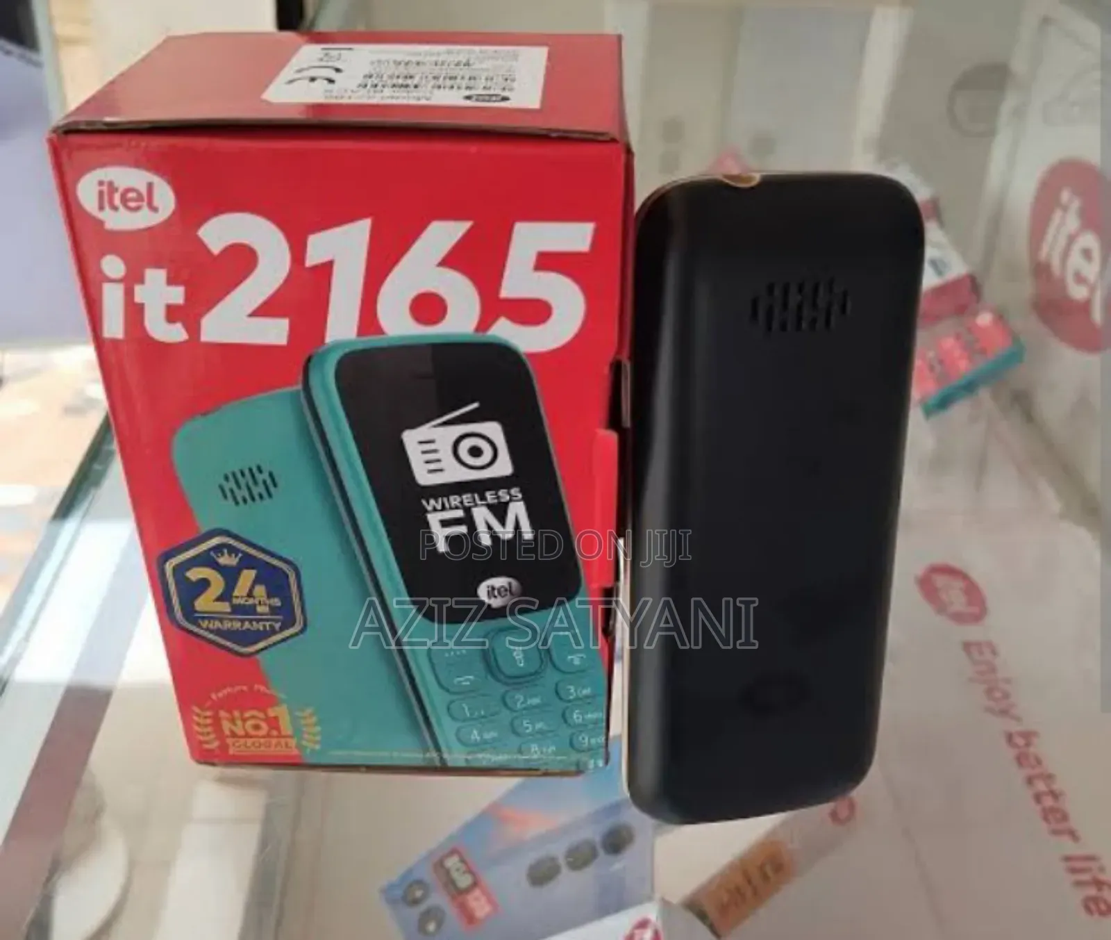 New Itel it2165 Black
