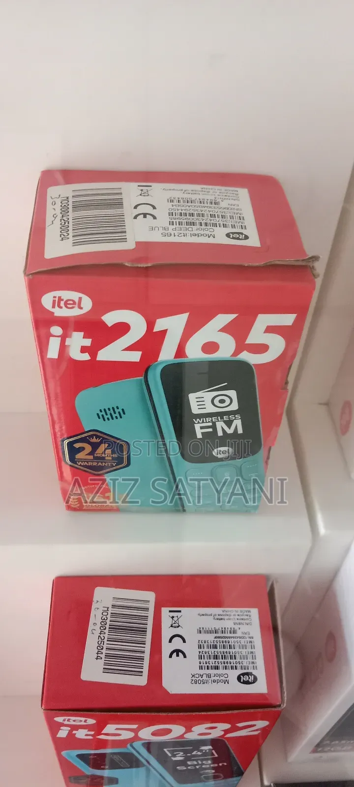 New Itel it2165 Black