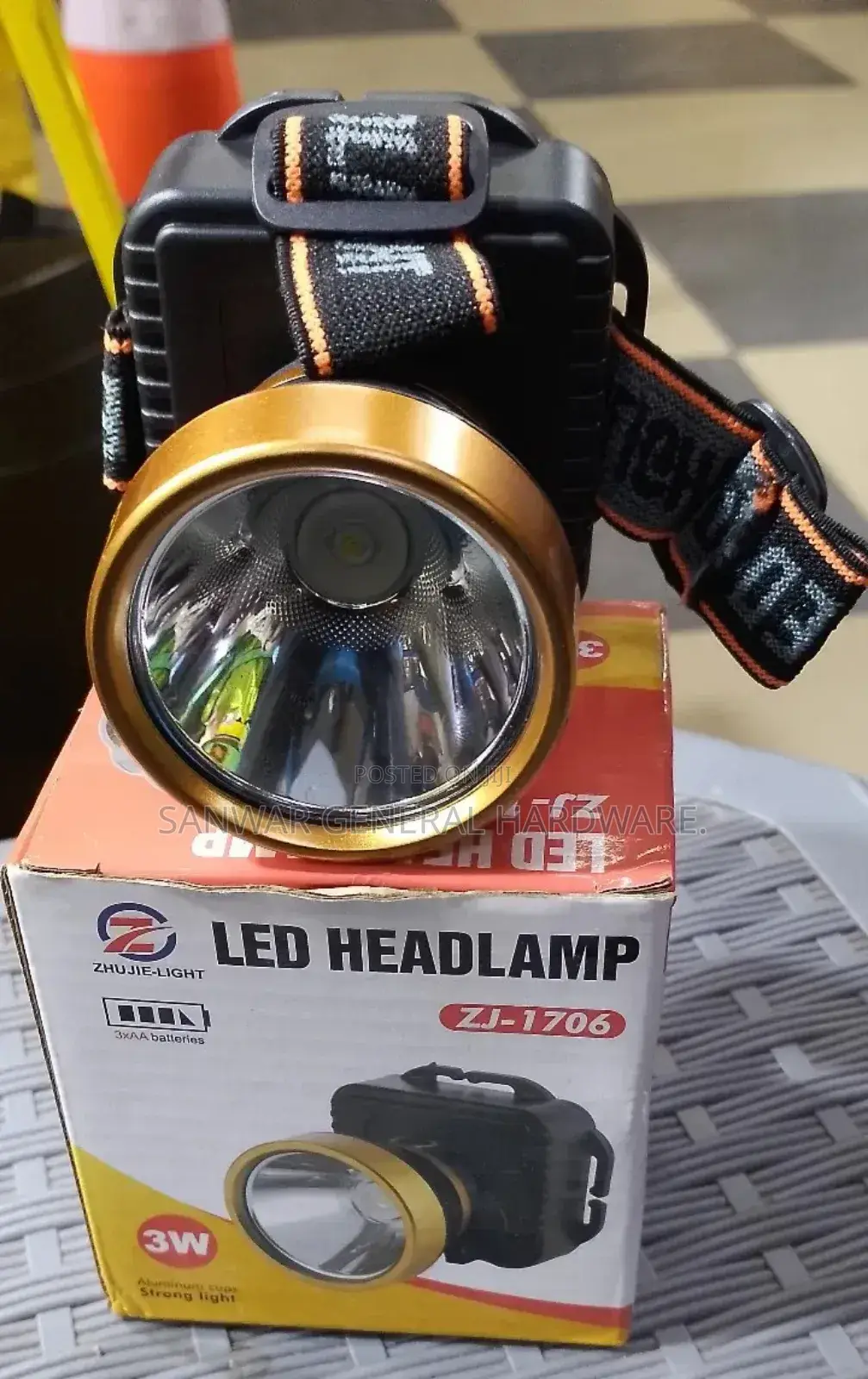 Battery Led Head Lamps(3w)