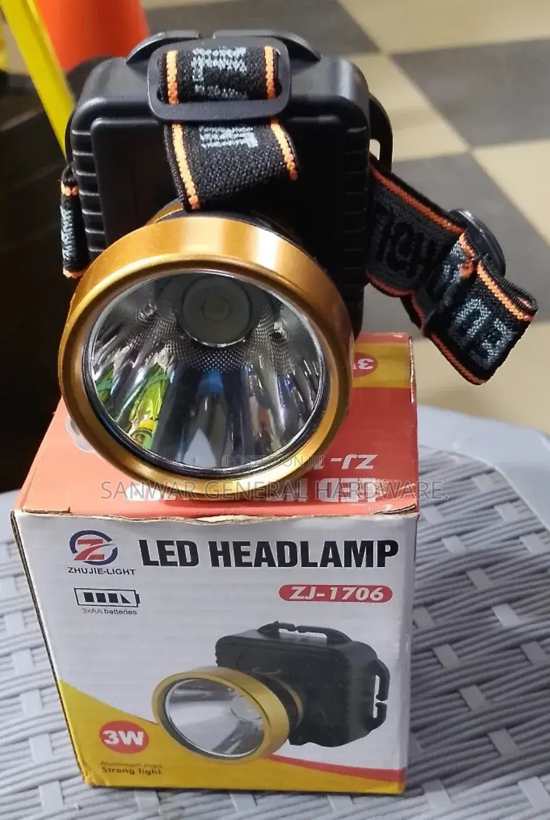 Battery Led Head Lamps(3w)
