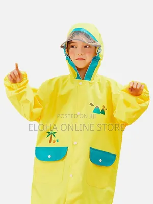 Kids Dinosaur Rain Jacket