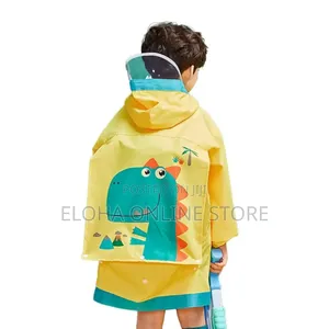 Kids Dinosaur Rain Jacket