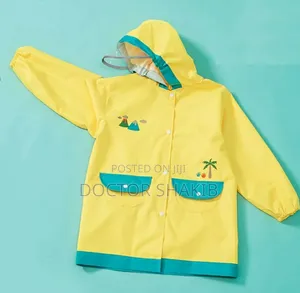 Kids Dinosaur Rain Jacket