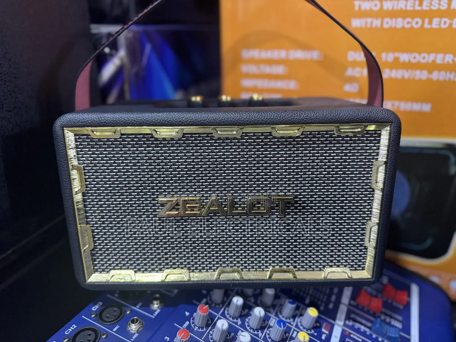 Zealot Speaker Fed Err