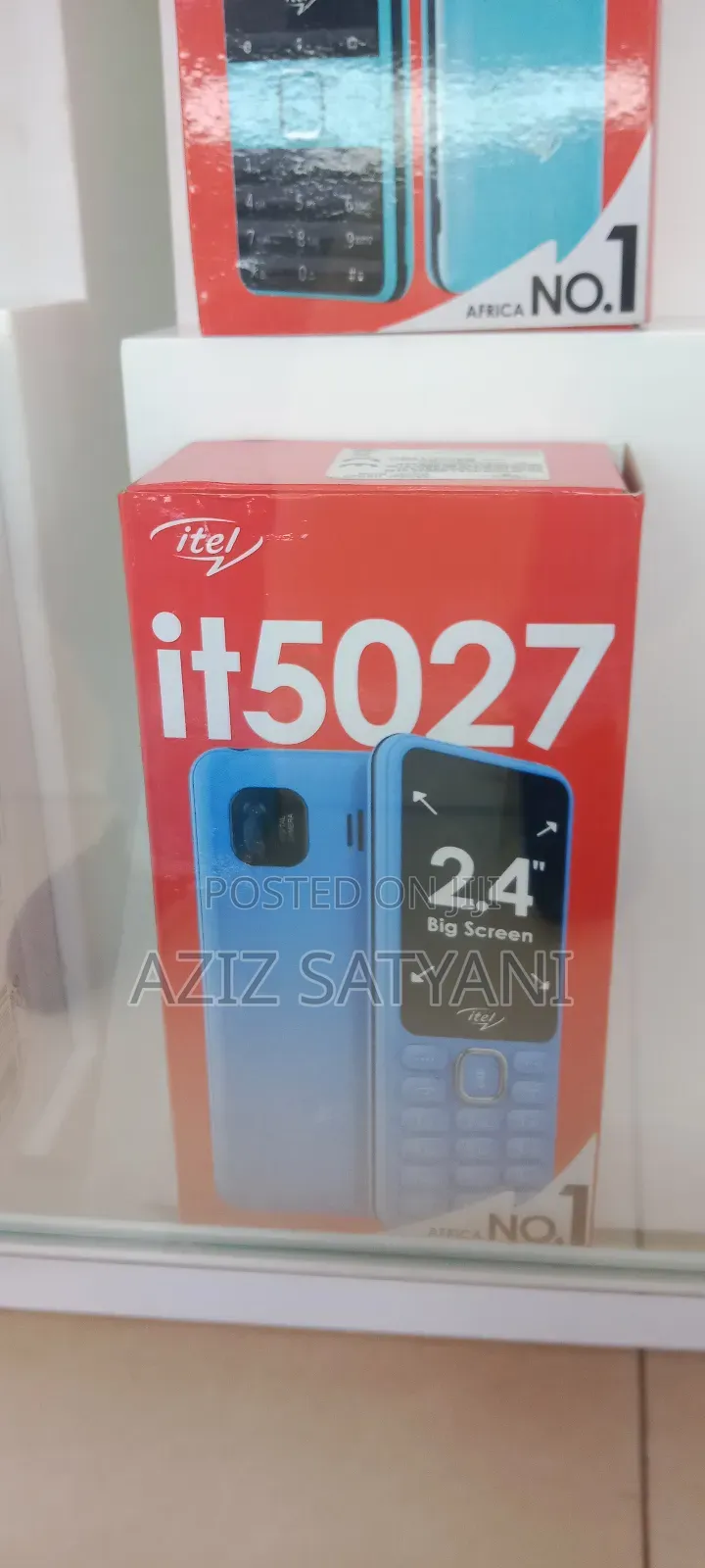 New Itel it5027 Black