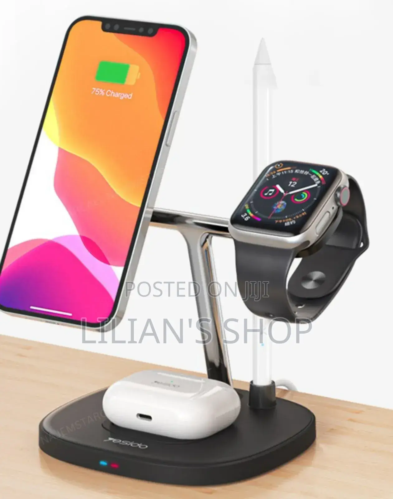 Yesido 15w 4 in 1 Wireless Magnetic Charger Stand