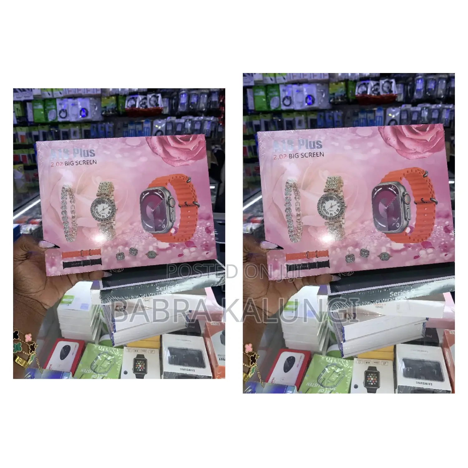 A18 Plus Big Screen Smart Watch
