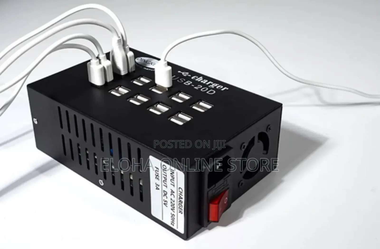 Multi-Port 20 Port Usb Charging Station Usb-20d
