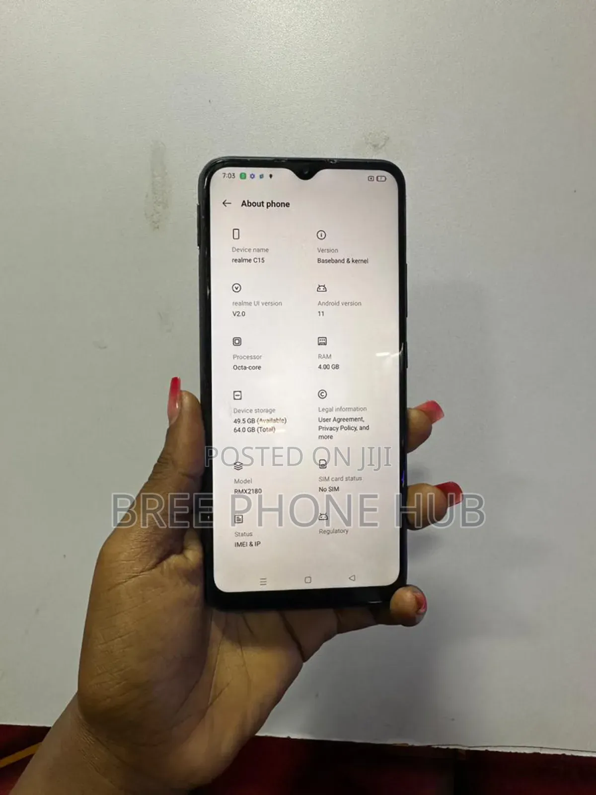 Realme C15 64 GB Black