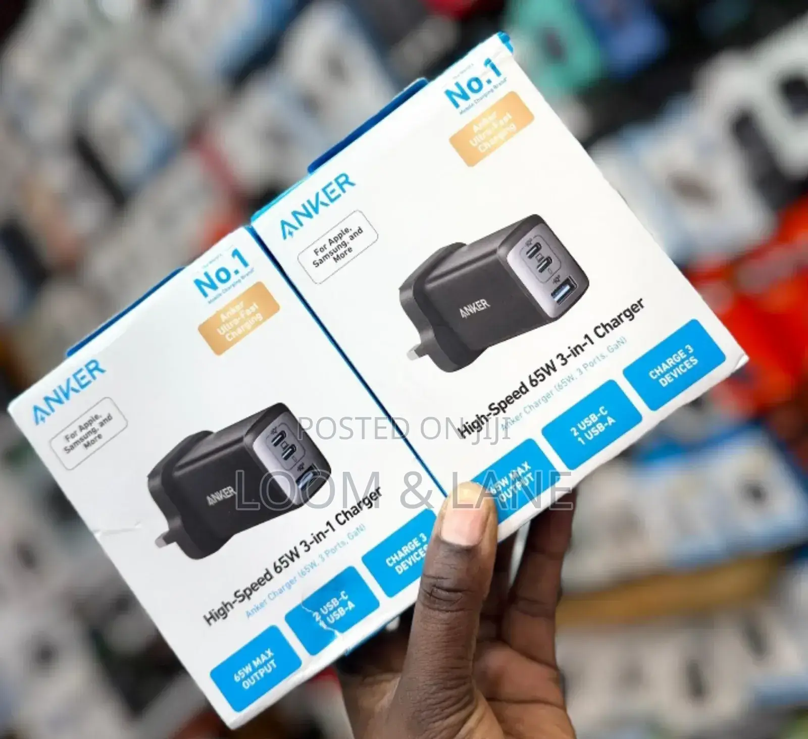 Anker High Speed 65w 3 in 1 Charger