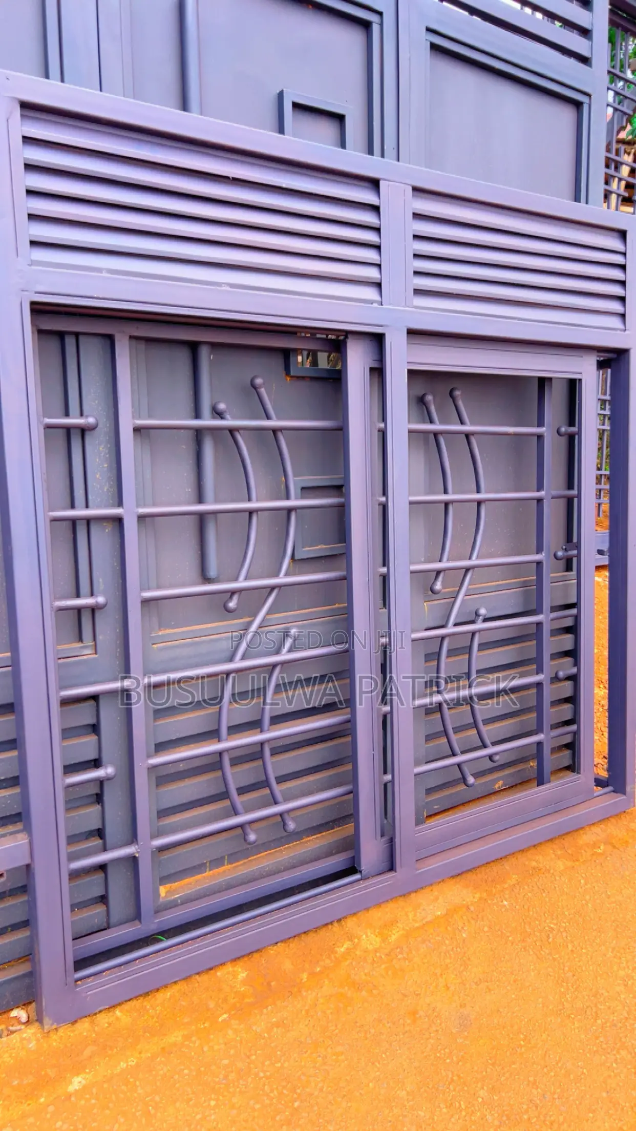 Sliding Window Gold in Color 