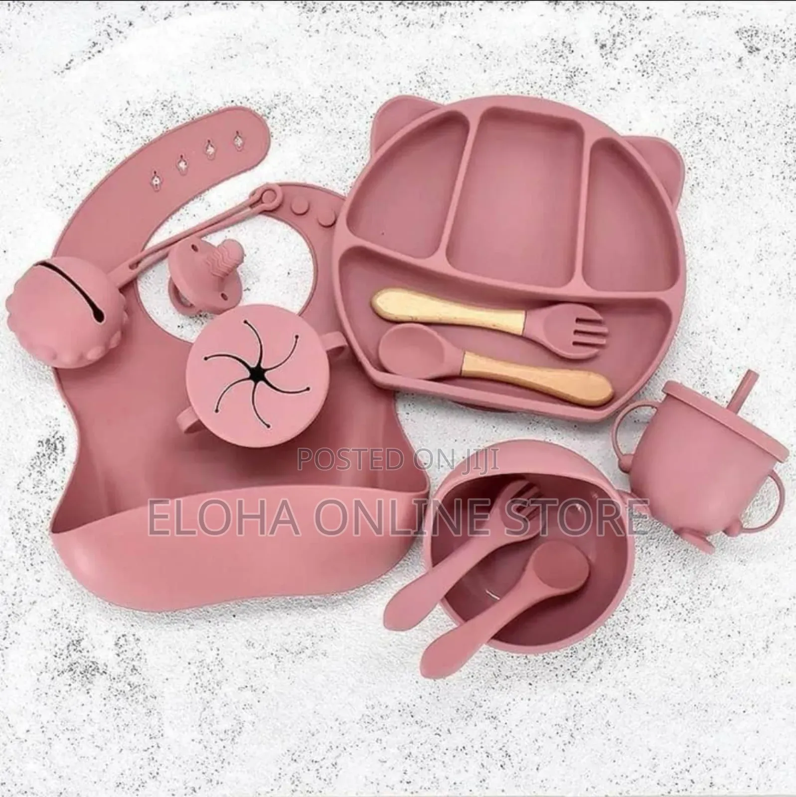 Baby Silicon Feeder Set