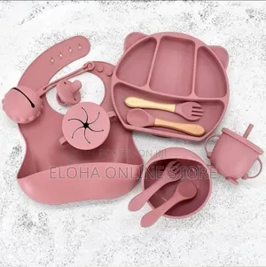 Baby Silicon Feeder Set
