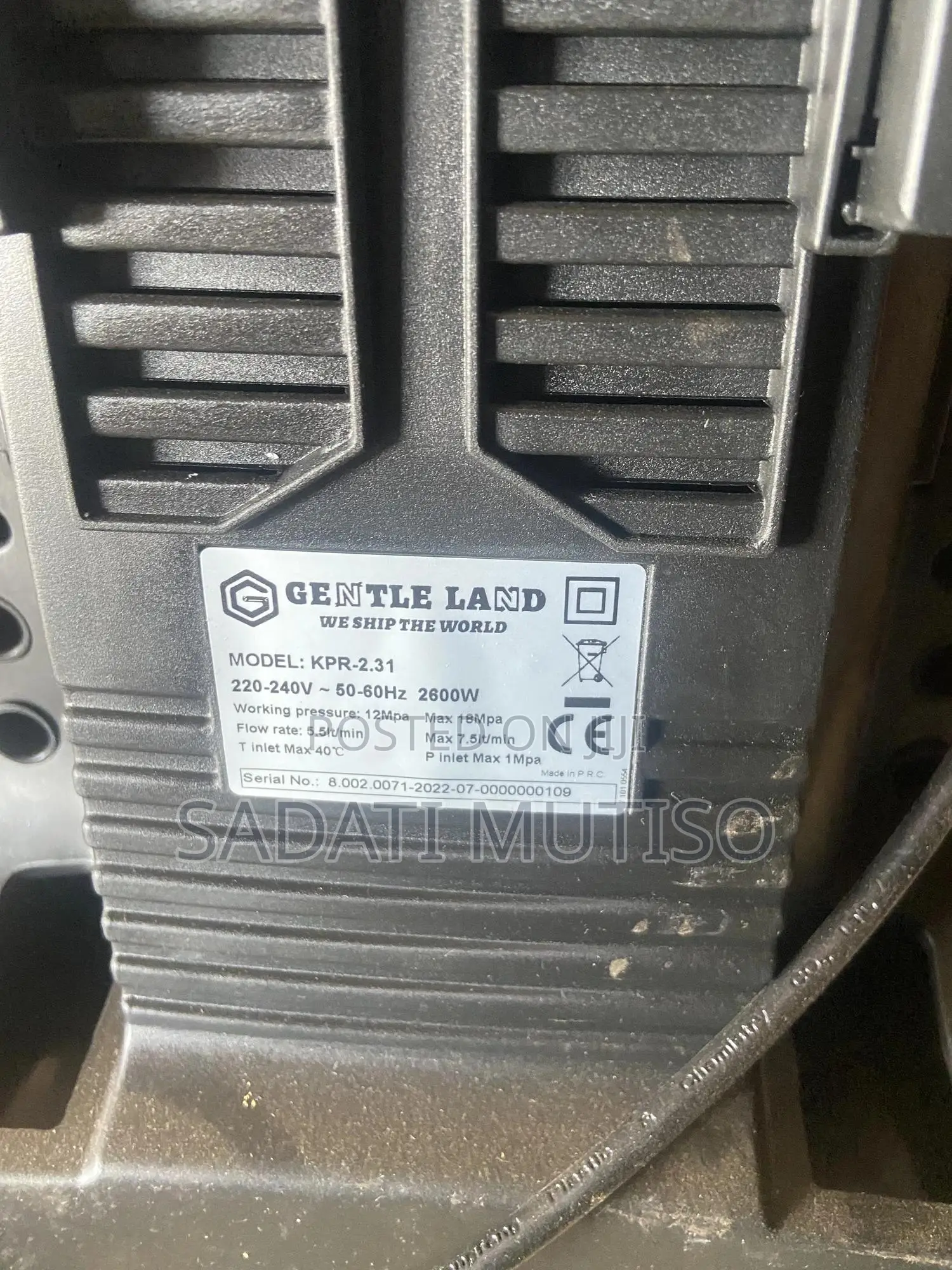 Jet Car Washer (Electric Car Washer)
