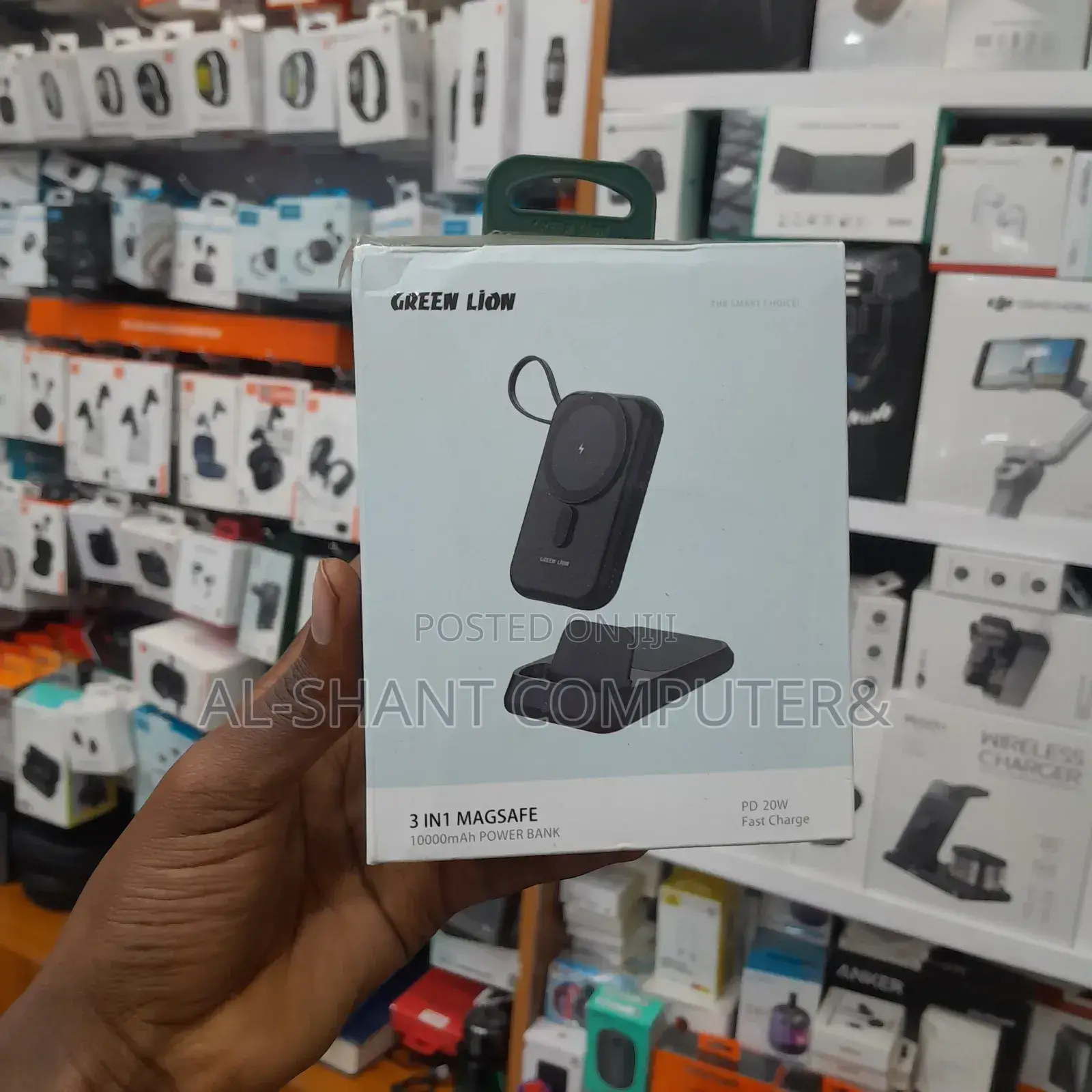 Greenlion 3in1 Magesafe Powerbank