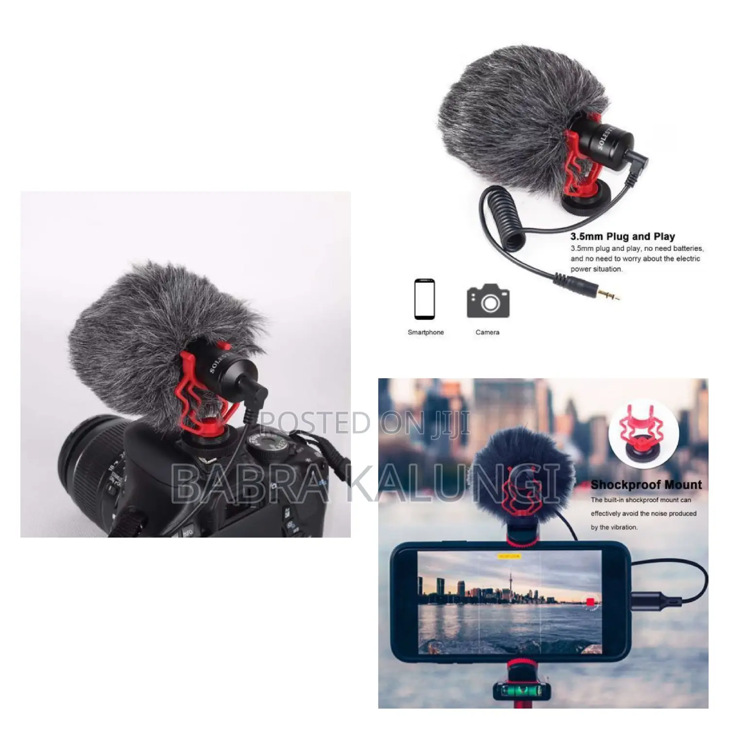 Boya Mm1 Camera Microphone Universal Shotgun Mic for Camera