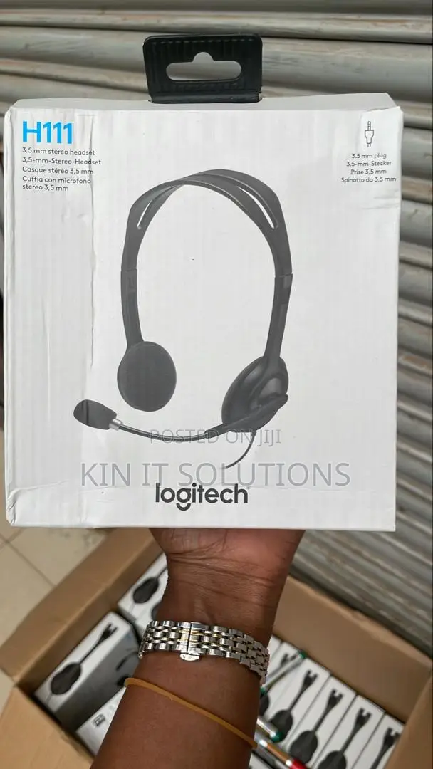 H111 Logitech Headphone With Microphone.
