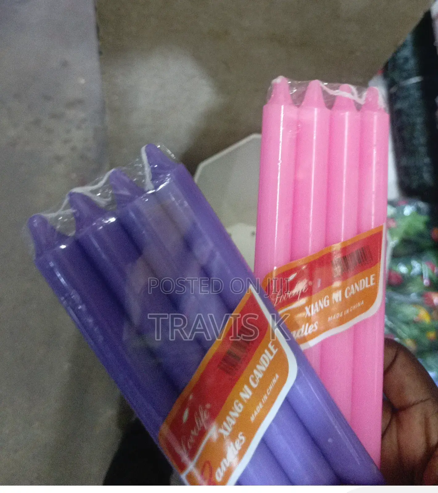 Scented Candles (4pcs)