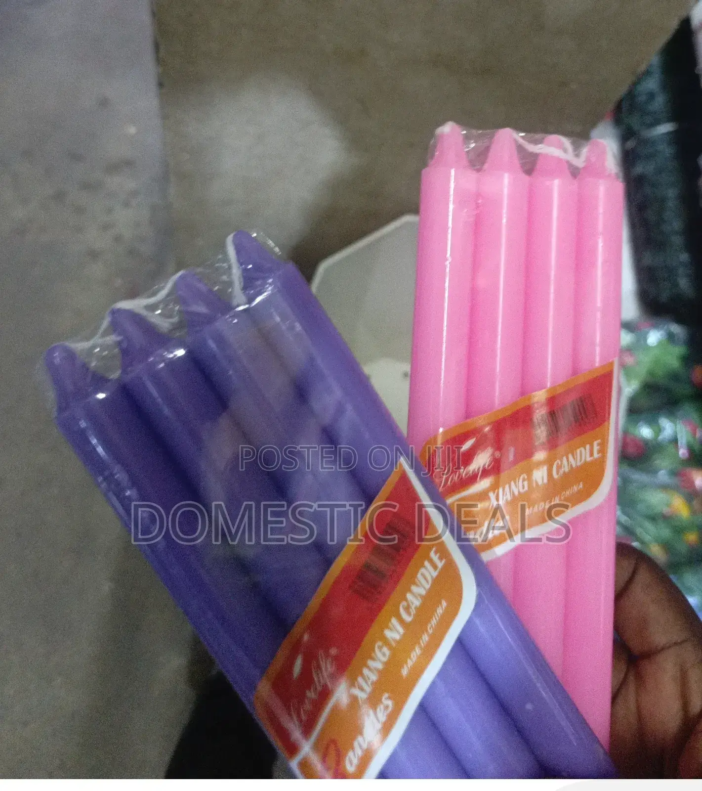 Scented Candles (4pcs)