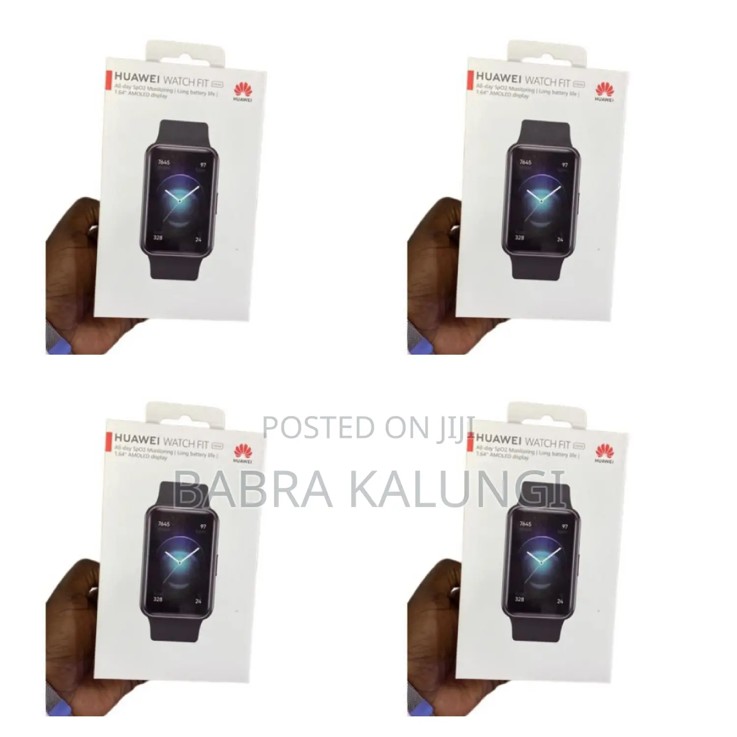 Huawei Watch Fit Bluetooth Smartwatch, 1.64" Amoled Display