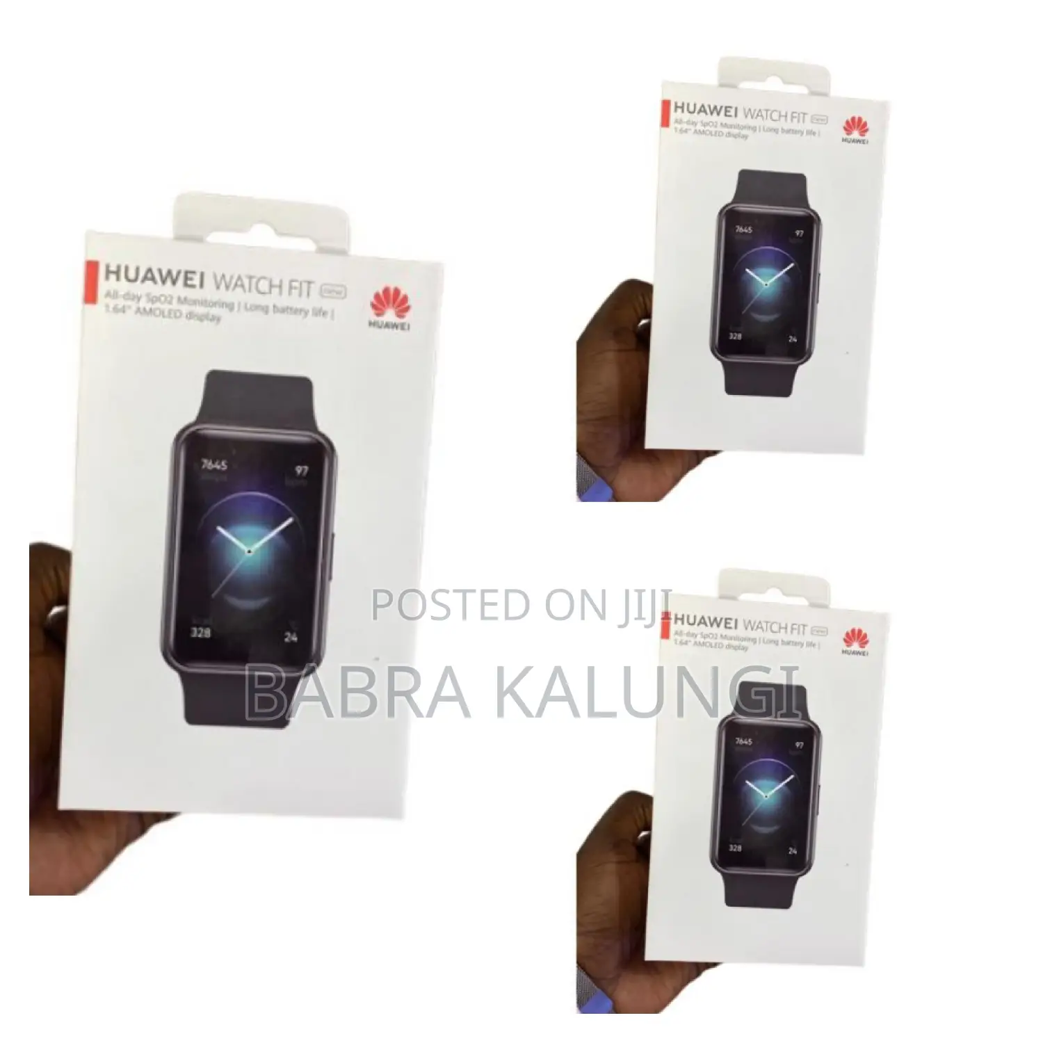 Huawei Watch Fit Bluetooth Smartwatch, 1.64" Amoled Display