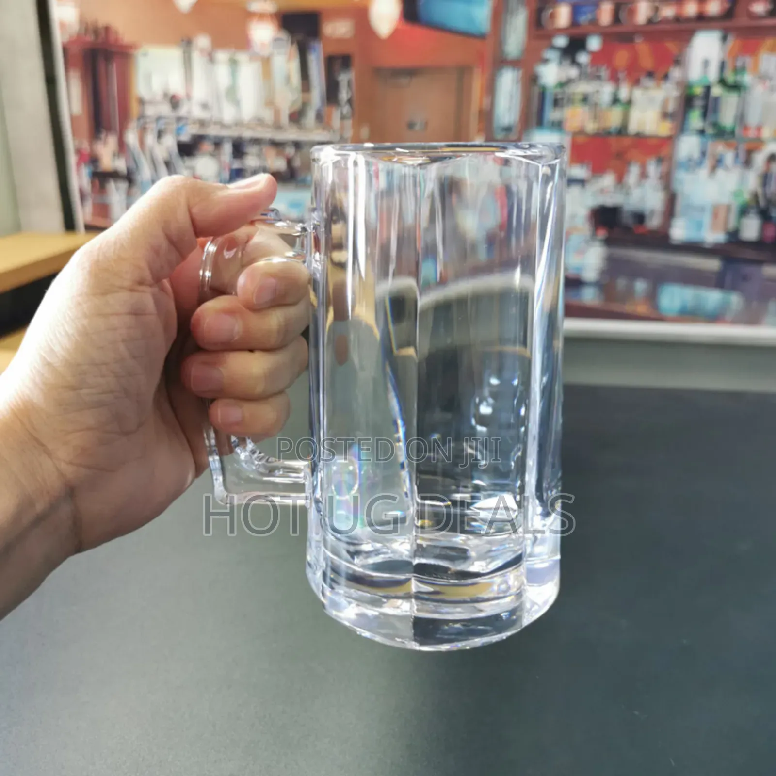 6 Pieces Set Of Large Beer Glasses For Use In Bars, Homes