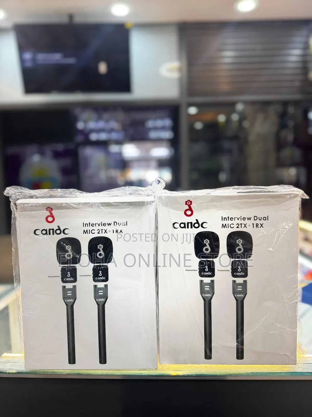 Candc Interview 3 in 1 Dual Wireless Microphone