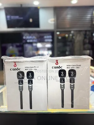 Candc Interview 3 in 1 Dual Wireless Microphone