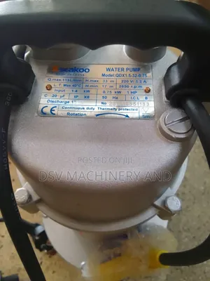 33 Metres Seakoo Submersible Pump