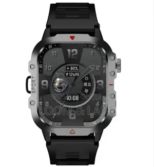 Green Lion Gravix Smart Watch - Black