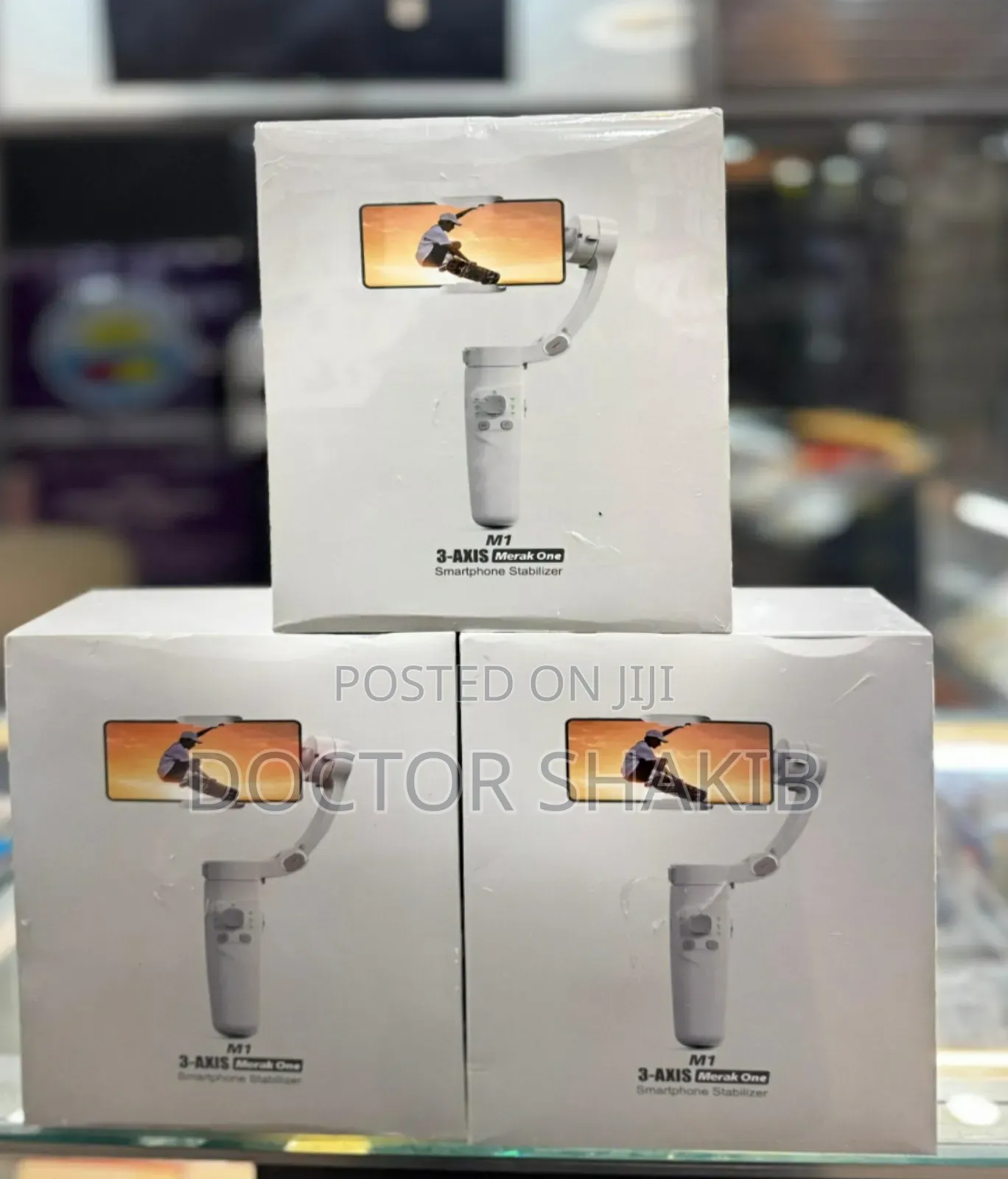 New M1 3-Axis Smart Phone Stabilizer