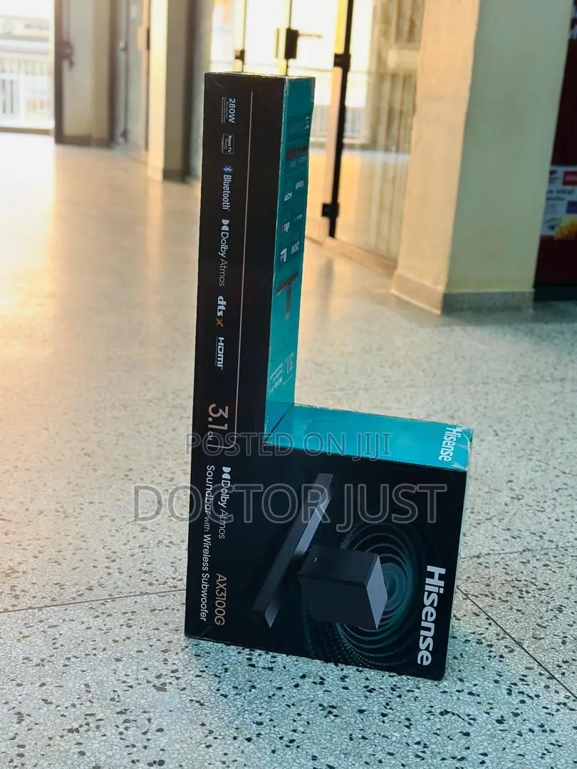 Ax3100g Hisense Soundbar With Wireless Subwoofer