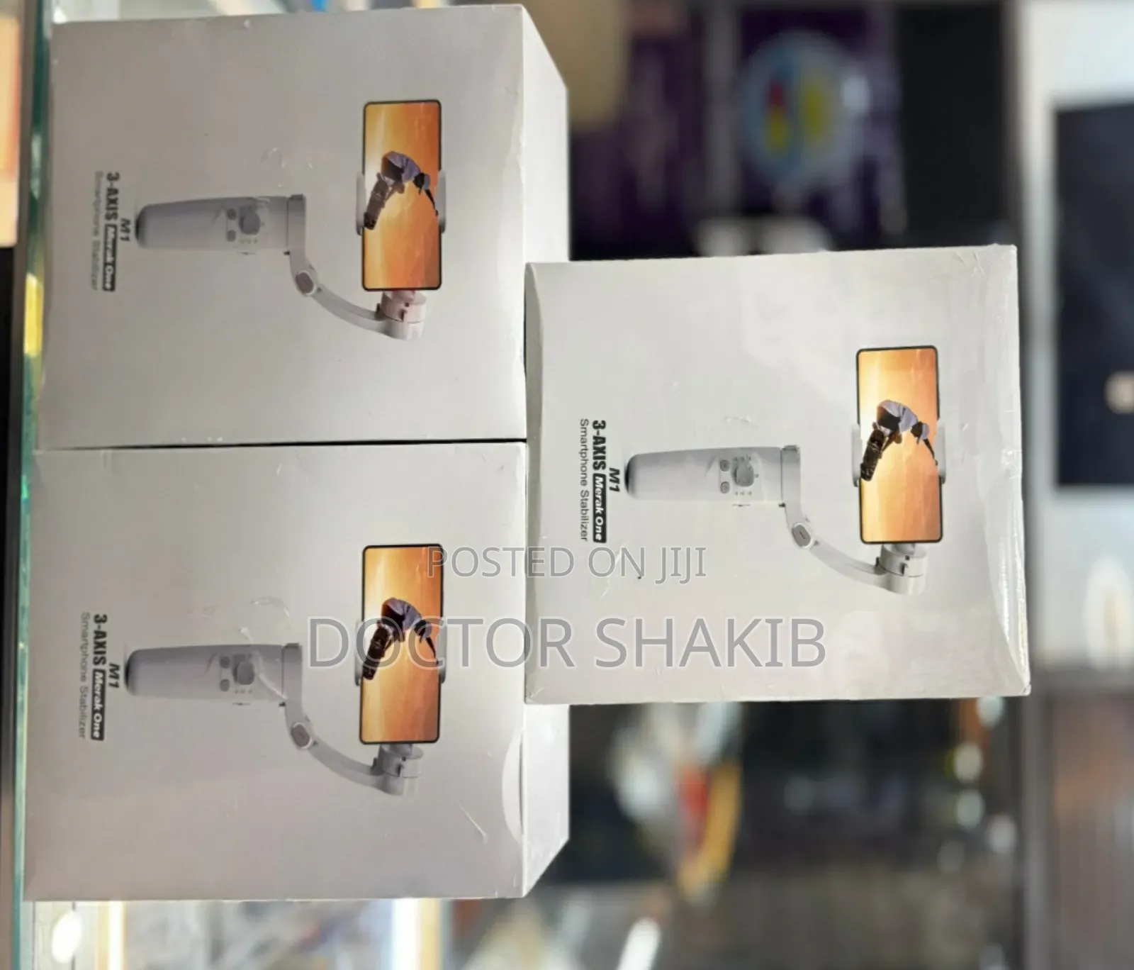 New M1 3-Axis Smart Phone Stabilizer