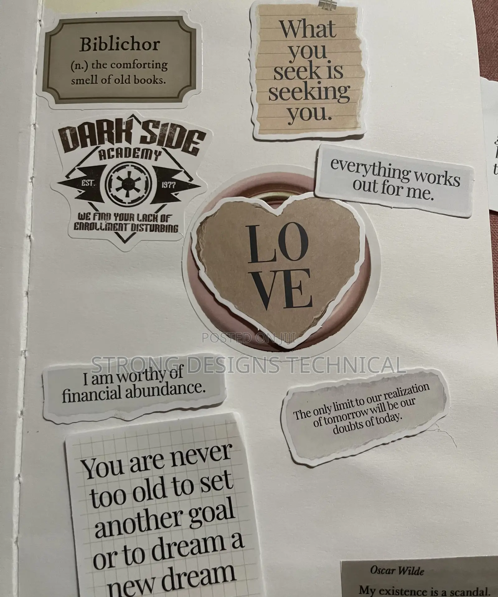 Stickers For Laptops/ Books/ Phone Cases/ Cars / Mirrors