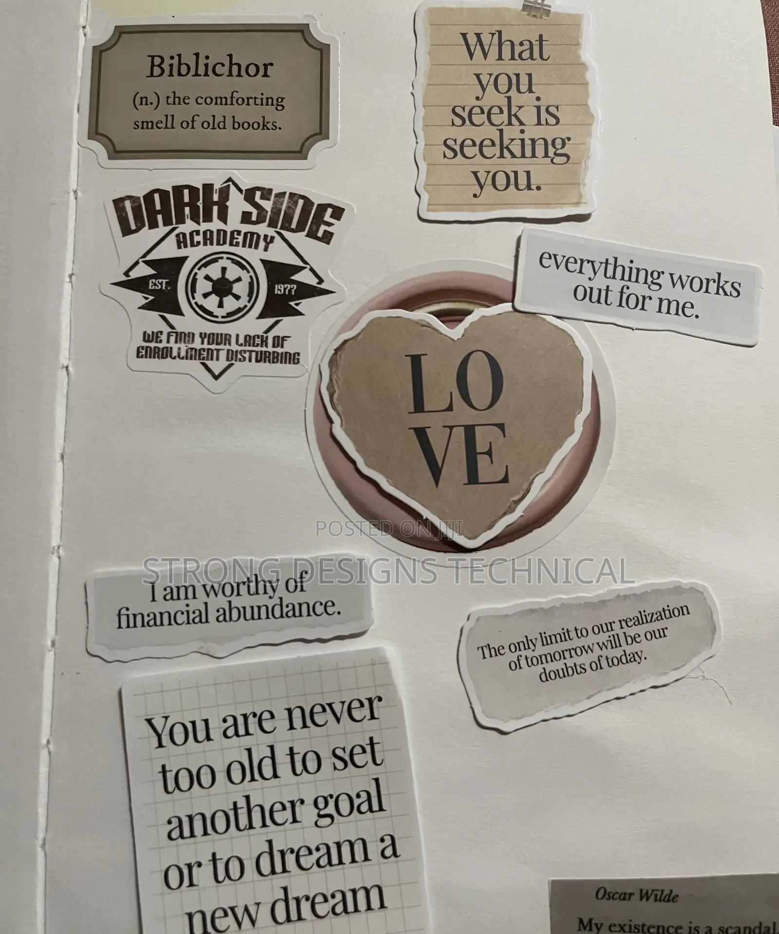 Stickers For Laptops/ Books/ Phone Cases/ Cars / Mirrors