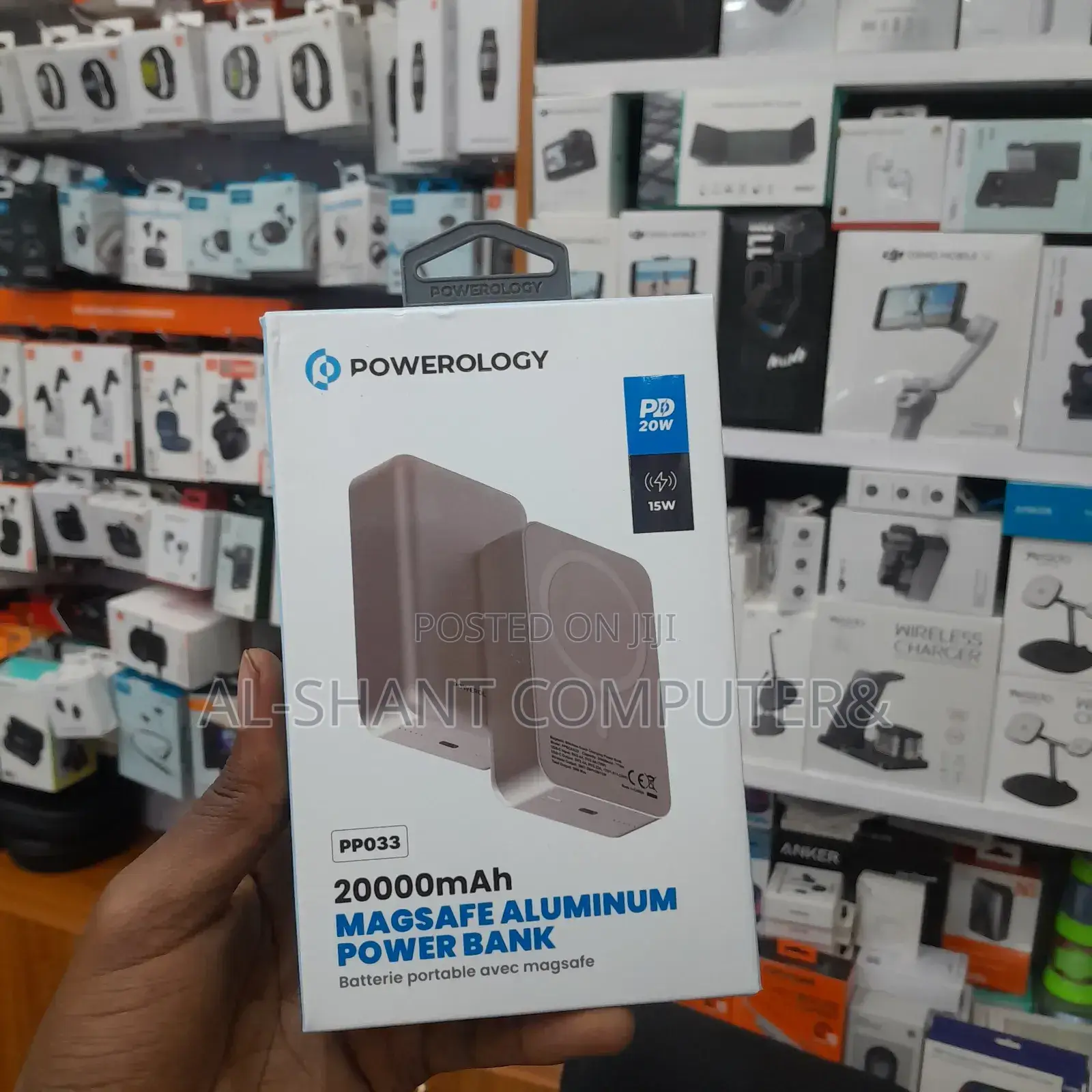 Powerology 20000mah Magsafe Aluminium Powerbank