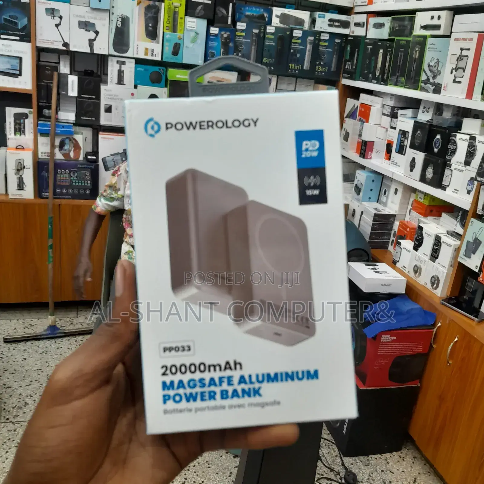 Powerology 20000mah Magsafe Aluminium Powerbank