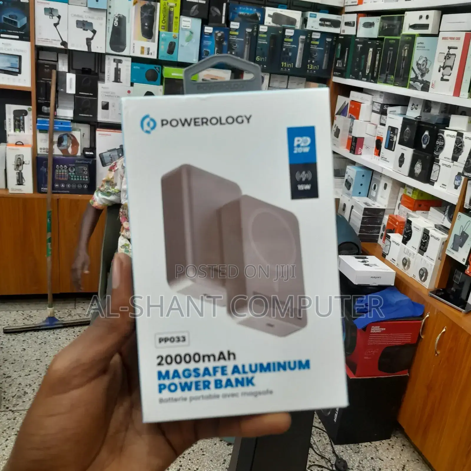 Powerology 20000mah Magsafe Aluminium Powerbank