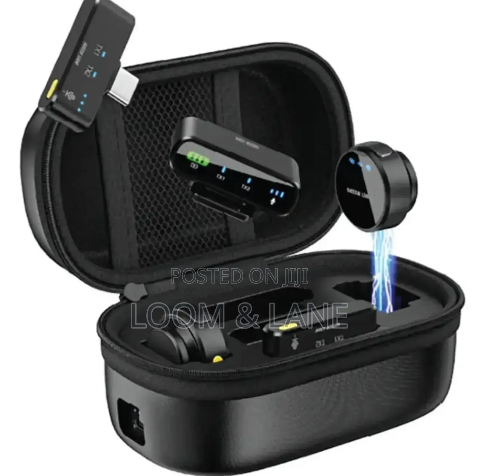 Green Lion Gm-85x 3 in 1 Wireless Microphone - Black