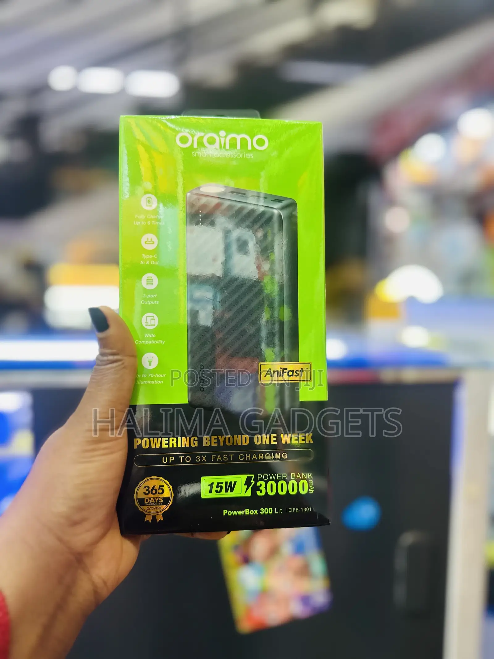 Oraimo Power Box 300