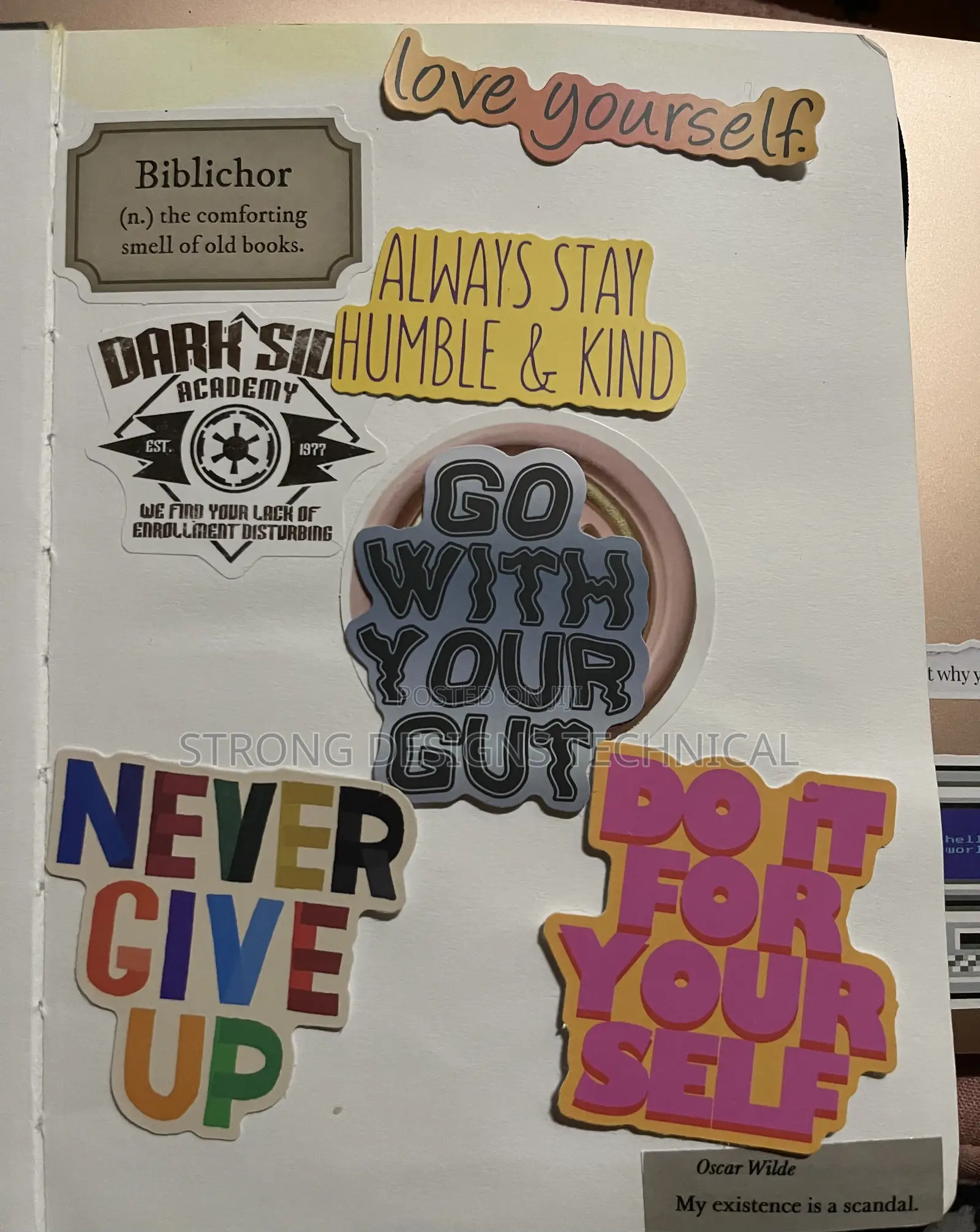 Stickers for Laptops/ Phone Cases/ iPads/ Books/ Cars